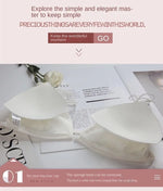 MOYISU Desire Sexy Girl Underwear Front Buckle Thin Shoulder Triangle Cup Thin Back Without Underwire Sexy Simple Bra Small Bra