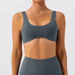 Women's Yoga Sport Bra Tight Fitting Gym Underwear Tops Scrunch Butt Booty Fitness Running Speed Drying Workout Sports Bra