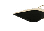 BIGTREE Crystal Mesh Fabric Pointed Toe Slippers Women Sexy Elegant Buckle Strap Party Prom Thin Low Heels Mule Shoes