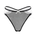 1PCS Sexy Lace Bow Lady Briefs Floral Patchwork Panties Breathable Female Underpants Elegant Lingerie Women Panties Underwear
