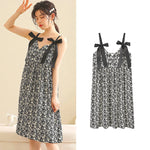 Summer Pajamas Lace Sling Camisolas Night Dress Plus Size Modal Lingerie Sleep Dress for Women Nightgown Retro Sexy Dress