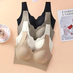 Push Up Bras For Women Seamless Underwear Breathable No Steel Ring Support Fitness Underwear With Pads Sexy Lingerie M-XXL