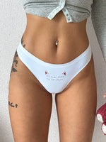 Sexy Thong Women Underwear Briefs Panties Dog Heart Banana Seamless Low Rise Yoga G String Bikini Girls Female Panty