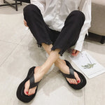 2025 Women's Flat Flip Flops Sandals Black White Summer Shoes Casual Outdoor Wear Beach Vacation Slides