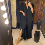 Greek Goddess Long Dress Batwing Sleeve Tunic Beach Cover Up Cover-ups Beach Dress Beach Wear Beachwear Kaftan Maxi Dress V4427