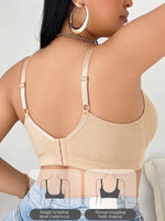Plus Size Bcd Women Bra Thin Full Coverage Non-Slip Push up Bra Side Underwire Support Comfort Lingerie