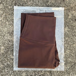 Solid Color Back Waist Pocket High Waist Fitness Yoga Legging soft Women Sport Pant Tight Butter Athletic Gym Ankle-Length Pants