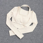 Hanging Neck Yoga Suit Slimming Sports Workout Women Sexy Outdoor Tennis Tops Underwear