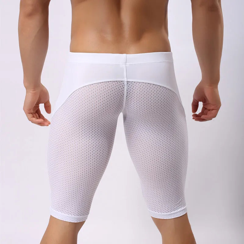 Men's Underwear Shaping Pants Sports Slim Fit Pants Sports Mid-Length Pants Cycling Pants Pants Casaul Elegant Style Pants 3TEL