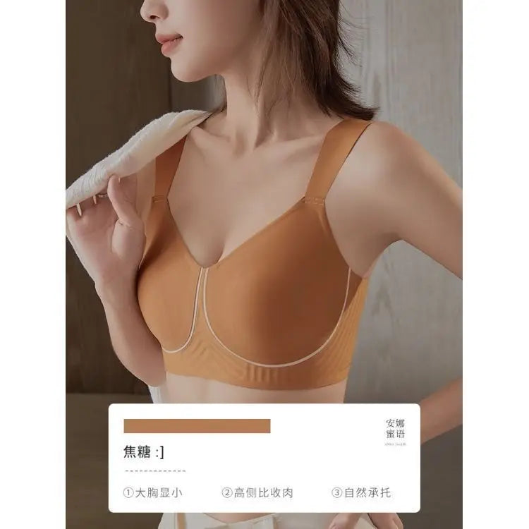 Curvy Minimizer Bra Anti Gravity Lift, Seamless Wireless Full Bust, Slimming Summer Lingerie Anti Sagging Sexy MOYISU Sexy Bra