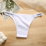 Sexy Women Cotton Brazilian panties Breathable Low Waist Female Underwear Soft Solid Color Intimates High Elastic Lingerie