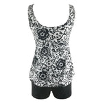 DEKA Swimsuit Women Plus Size Swimwear Two Pieces Tankini Set Female Print Bikini Brazilian Bather Monokini Bathing Suit Beachwa