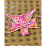 S - XL Printed Brazilian Bikini Women Swimwear Female Swimsuit Two-pieces Bikini set High Leg Cut Bather Bathing Suit Swim V8179