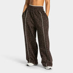 Loose Leopard Print Yoga Lounge Pants - Comfortable Sport Leggings for Workout & Casual Wear