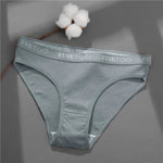 1Pcs Women' Cotton Pantys Sexy Comfortable Letter Printed Woman Briefs Ladies Underpants Fashion Girls Lingerie M-XXL