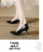 Patent Leather Fashion High Heels 2026Pointed Toe Pumps Elegant Woman Heeled Shoes Shallow Mouth Candy Colored Sexy Single Shoes