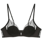 French Mesh SexyBrief Sets Smooth Underwear Push-up Thin Cup Bra Soft Underwire Bra Women's Intimates 2026