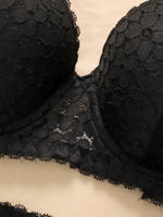 Women's Sexy Lace Lingerie Set With Steel Ring Gathering Push Up Bra Daily Comfortable Close Fitting Bra Underwear Set A3102