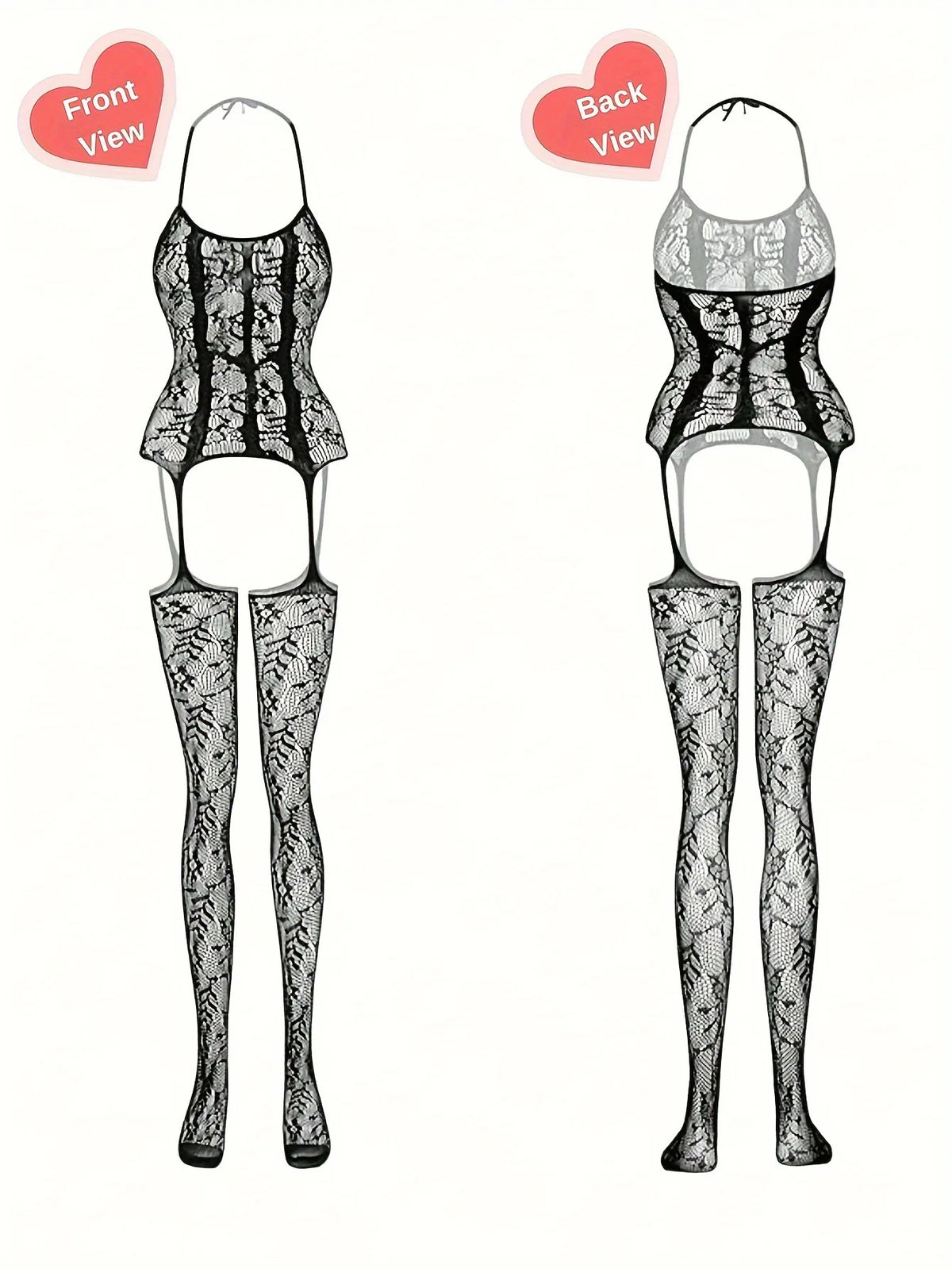 Women's sexy lingerie uniform jumpsuit, stockings and pajamas
