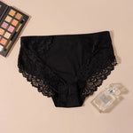 Beauwear Women Luxury Sexy Lace Panties Floral Transparent Nylon Breathable Briefs Underwear Female Bragas Pretty Lingerie