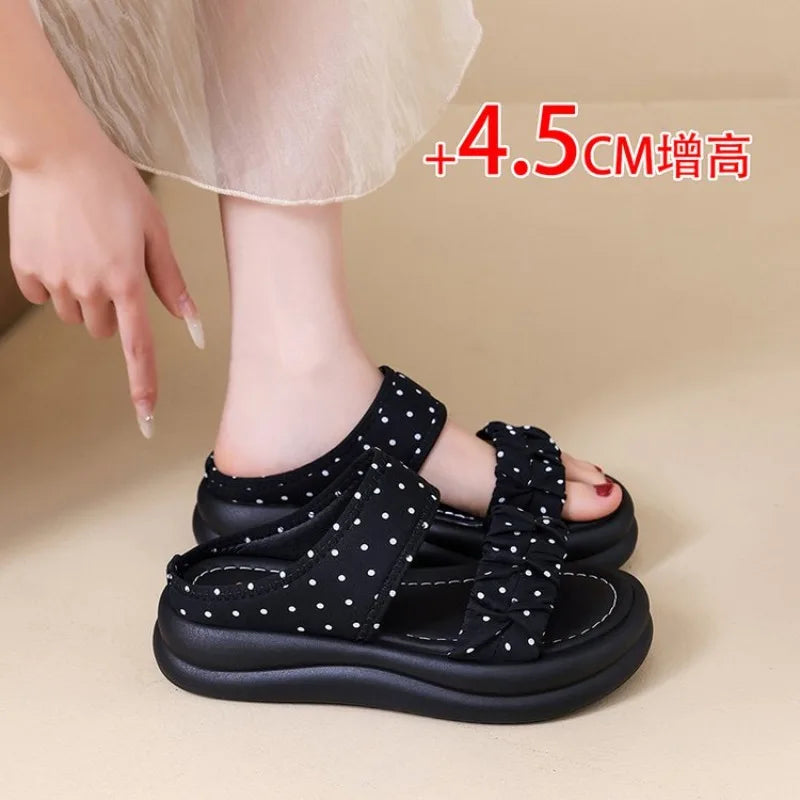 2026 SummerSandals for Women's Thick Soled Casual Daily Life Shoes for Female Fashion Style Beach Flat