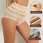 2Pcs/Set Bodyshaper Women Control Panties Tummy Control Bottom Belly Tightening Female Pants Lifting Hip High Waist Underwear
