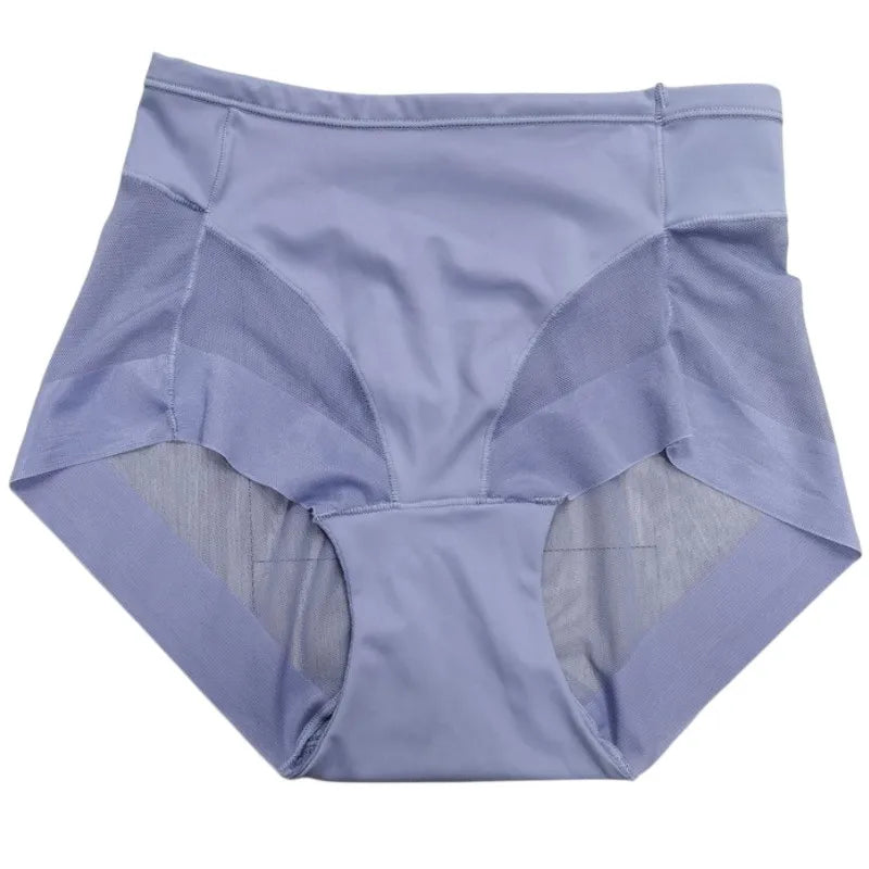 Seamless Panties Women High Rise Panty Tummy Control Briefs Butt Lifter Shapewear Sexy Lingerie Ice Silk Underwear S-3XL