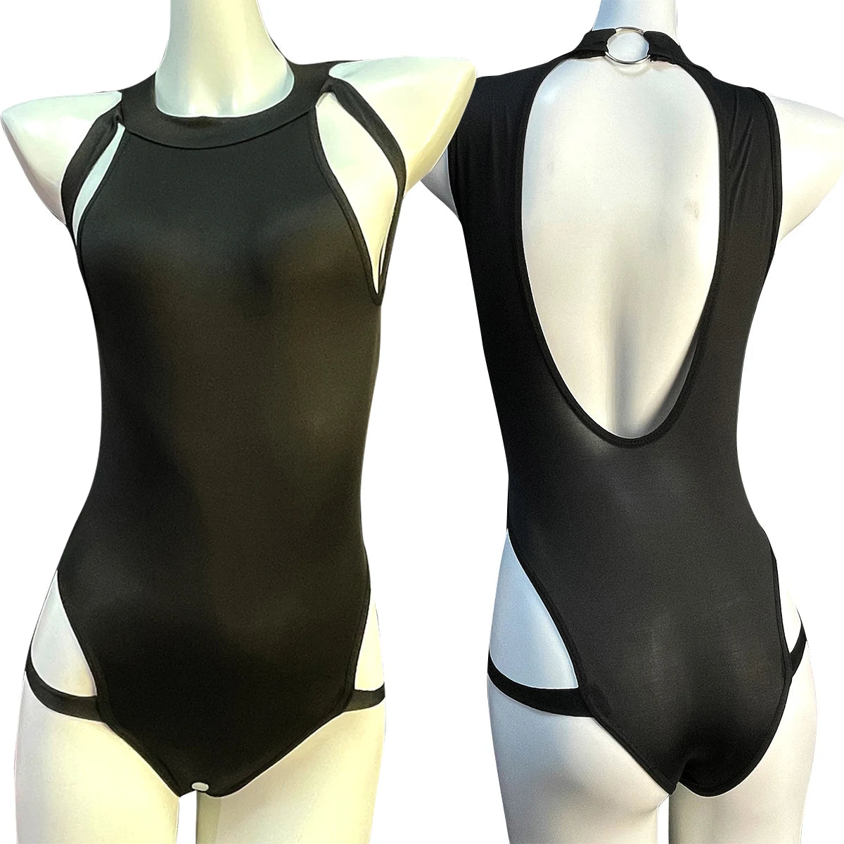 Sexy Nightdress Woman Lingerie For Sex Open Crotch Backless Hot Porn One-piece Bodysuit Erotic Costume Babydoll Dress Underwear