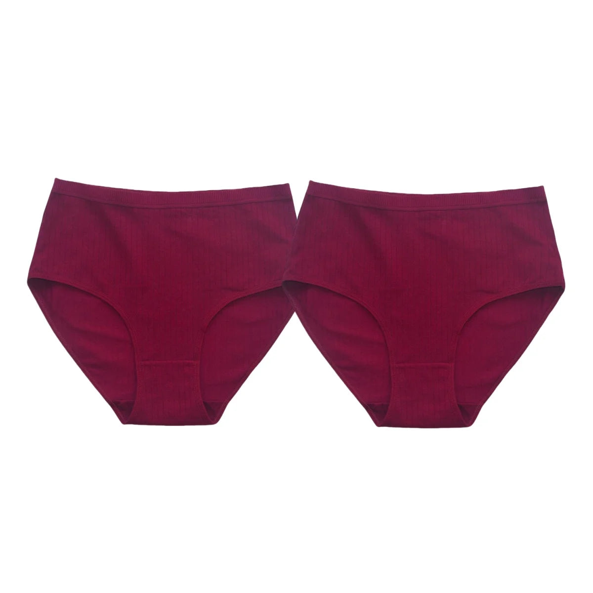 2Pcs/Set Women Cotton Panties High Waist Briefs Breathable Underwear Female Underpants Plus Size Sexy Lingerie S-XXL 8 Colors