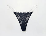 Hot Sexy Girls Thong Women Panties Letter Rhinestones G String Briefs Diamonds Erotic Underwear Low Waist Female Intimates