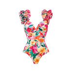2026 New Fashion High Quality One Piece Swimsuit Skirt Swimsuit Print Padded Swimwear Women Slimming Bathing Suit Beach Wear