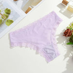 3Pcs Women Cotton Lingerie Sexy Thong Soft Fashion Panties Femme Design Underwear Pantys Underpant Lingerie Lace Intimates S-XL