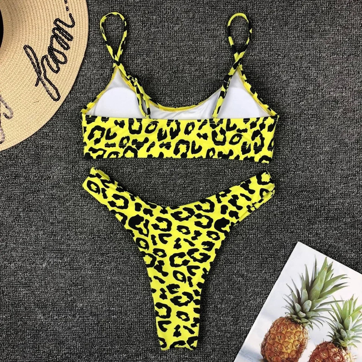 2026 Snake Leopard Brazilian Bikini Female Swimsuit Women Swimwear Two Pieces Bikini Set High Cut Bathing Suit Swim Beach Wear