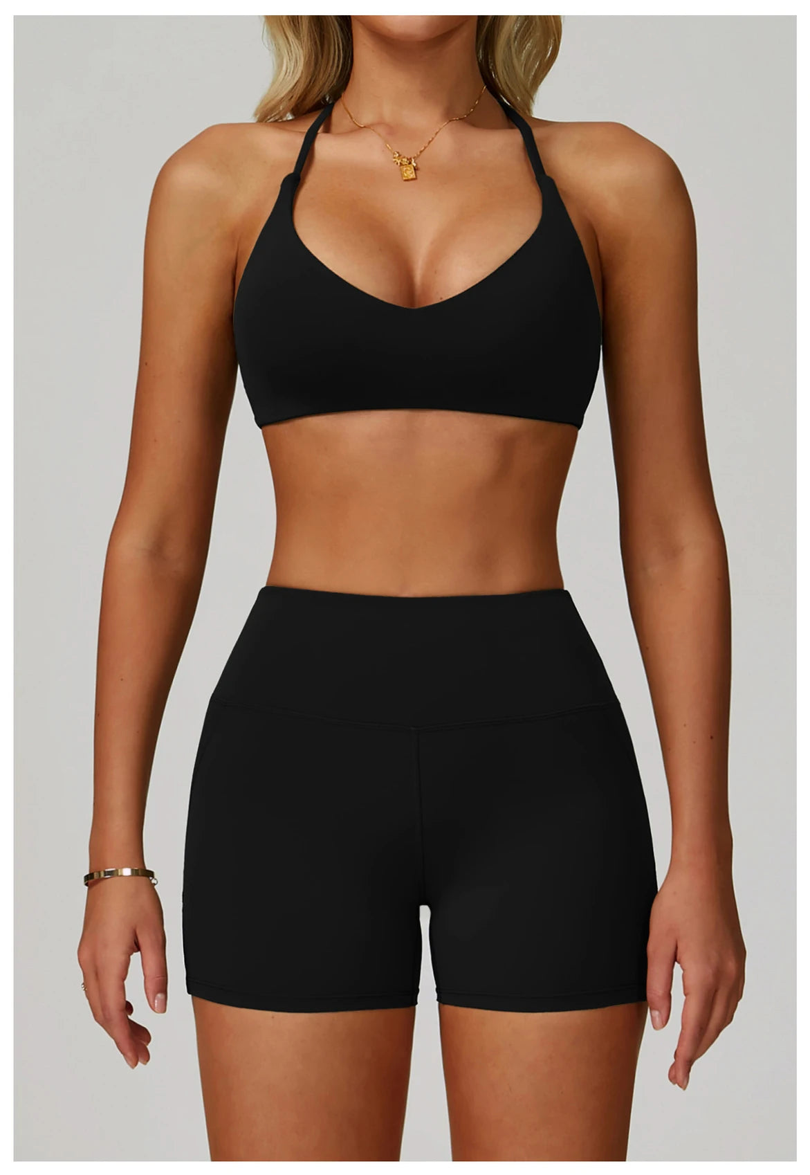 Gym Bras Cross Shoulder Straps Sports Underwear Anti-Sweat Fitness Top Women Yoga Bra Shockproof Crop Top Push Up Workout Tops