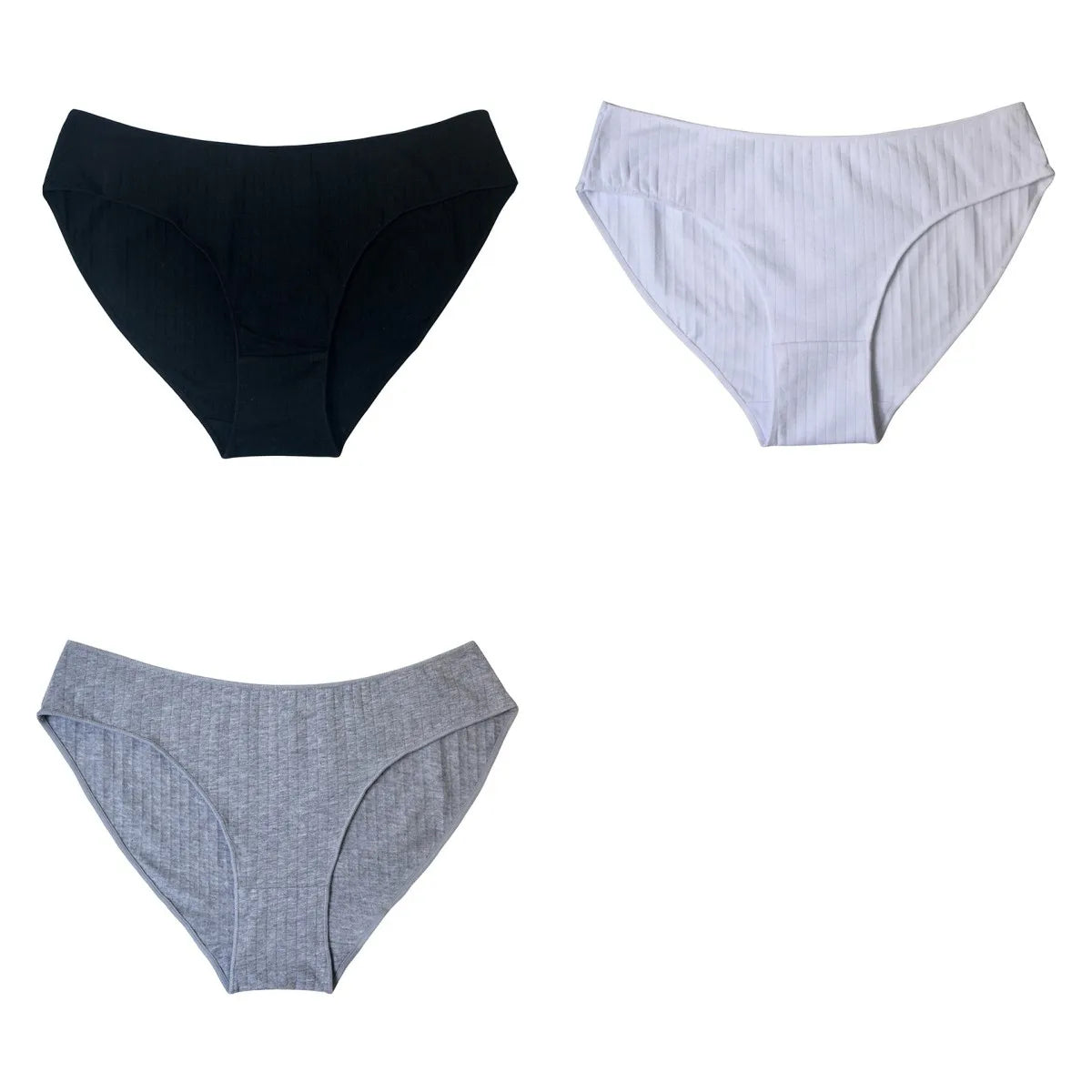 3Pcs/Set Women Panties Low Waist Briefs Women Cotton Panty Female Underpants Comfort Underwear Sexy Lingerie M-XL