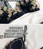 MOYISU French Lace Bralette Set for Small Breasts No Underwire Summer Bras Sexy Triangle Bra Petite Girls, Pure Desire Lingerie