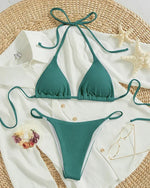 Sexy Bikini Set Women White Black Push Up Bra Micro Swimsuit 2025 Brazilian Beach Holiday Bathing Suit Thong Swimwear Biquini