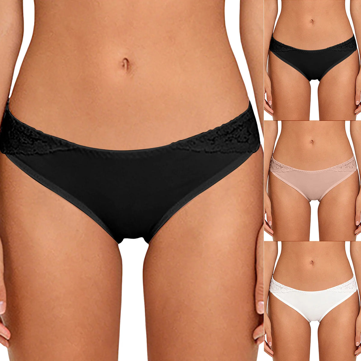 2026 Women Solid Color Plus Size Underwear MEnstrual Panties Pure Underpants Cotton Comfy Briefs LenceríAs De Mujer 여성 극단적속옷
