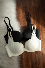 MOYISU Anti-Sag Full Coverage Bra Small Bust | Wireless Push Up Lift | Seamless Bralette for Summer Cooling Comfort CA Underwear
