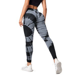 New Tie-Dye Seamless Yoga Leggings Breathable Gym High Waist Sports Leggings WomenFitness Running Exercise Hip Lift Pants