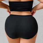 1pcs Plus Size 1XL-4XL Ribbed Seamless Women Panties Bow Breathable Comfortable Sexy Lingerie Lady Briefs New Style Underwear