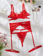 Sexy Lingerie Erotic Underwear Set Transparent Porno Lace Sexy Bra And Panty Garter Set Lingerie Sexy Hot Erotic Sleepwear