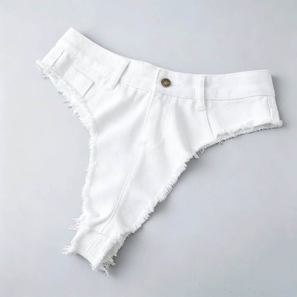 2026 Summer Women's Hot Mini Jean Shorts Low Rise Sexy Denim Shorts Beach Club Party Daily Wear