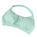 High Support Sports Bra Women Halter Seamless Yoga Bra Padded Backless Sports Bras Gym Crop Top Push Up Workout Yoga Tops Woman
