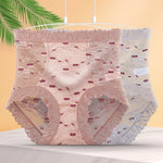 M-XL Women's Underwear Plus Size Size High Waist Seamless Underpants Sexy Lace Panties Fashion Soft Comfort Briefs Lingerie