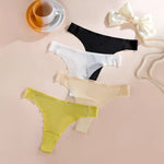 Seamless Sexy Women Panties Underwear Thong Intimates G StringLadies Low-Rise Briefs Female Panty Set Lingerie Size S-XL