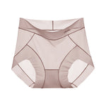 Ultra-thin ice silk seamless underwear for women, ultra-thin cool breathable mask underwear briefs
