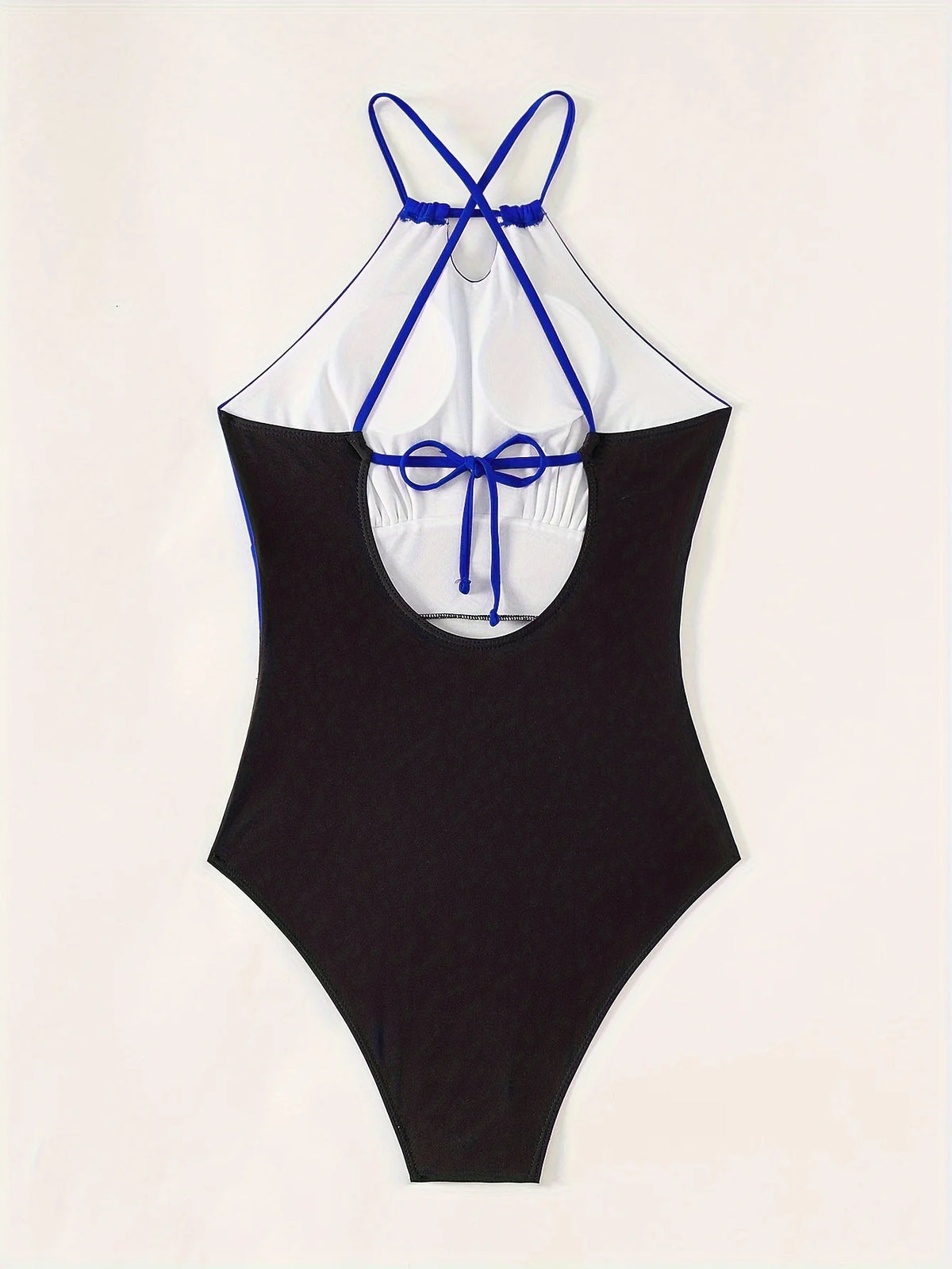 ZTVitality Sexy Patchwork Backless One-piece Swimsuit 2024 New Biquini Women Swimwear Summer Beachwear Brazilian