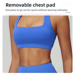 Summer Women Sports Bra Pilates Yoga Bra Hanging Neck Gym Underwear Running Fitness Shock Proof Breathable Quick-Dry Fitness Top