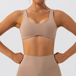 Women's Yoga Sport Bra Tight Fitting Gym Underwear Tops Scrunch Butt Booty Fitness Running Speed Drying Workout Sports Bra